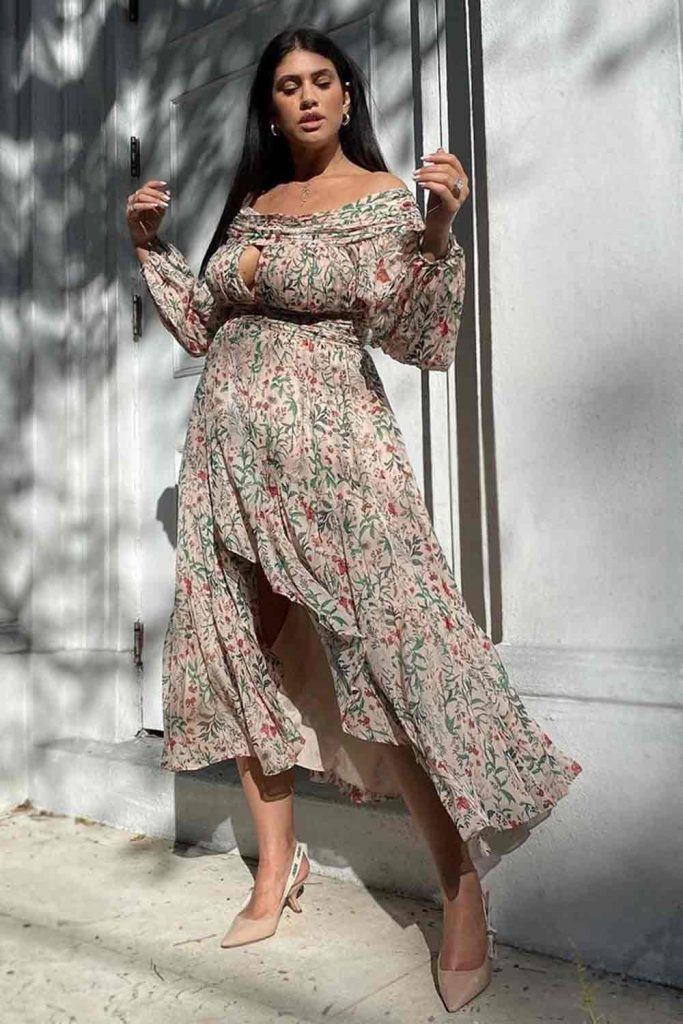 Floral Dress Outfit #floraldress