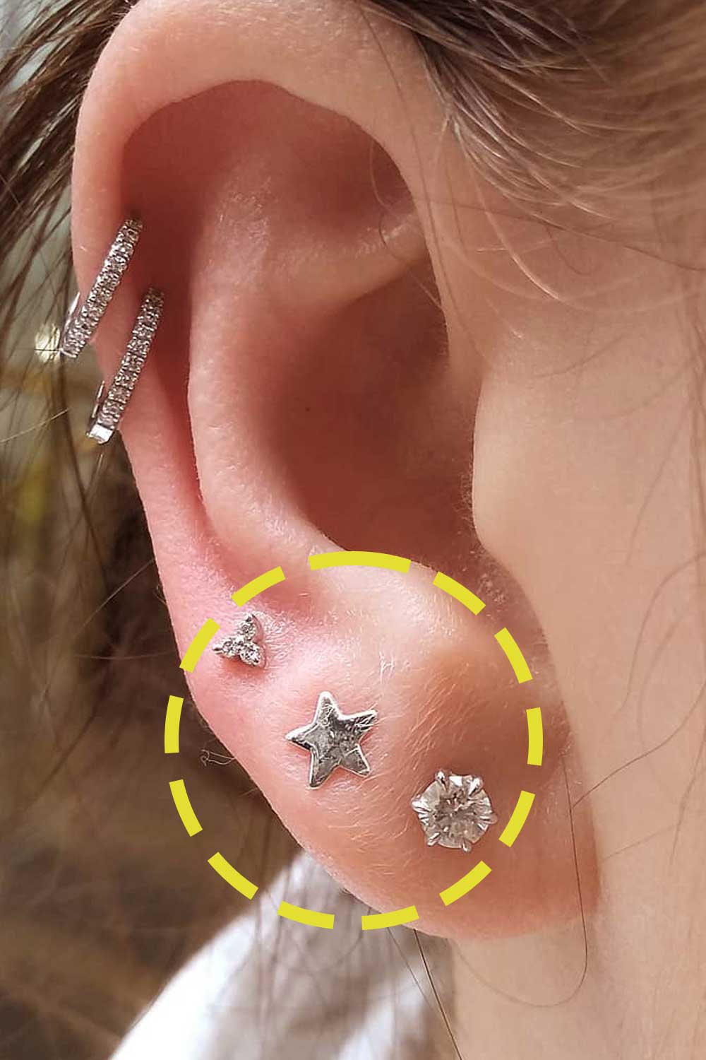 Lobe and Upper Lobe Piercing Ideas