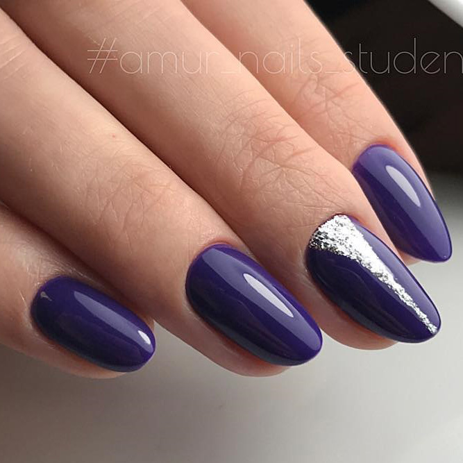 Pretty Nail Designs in Dark Colors picture 2