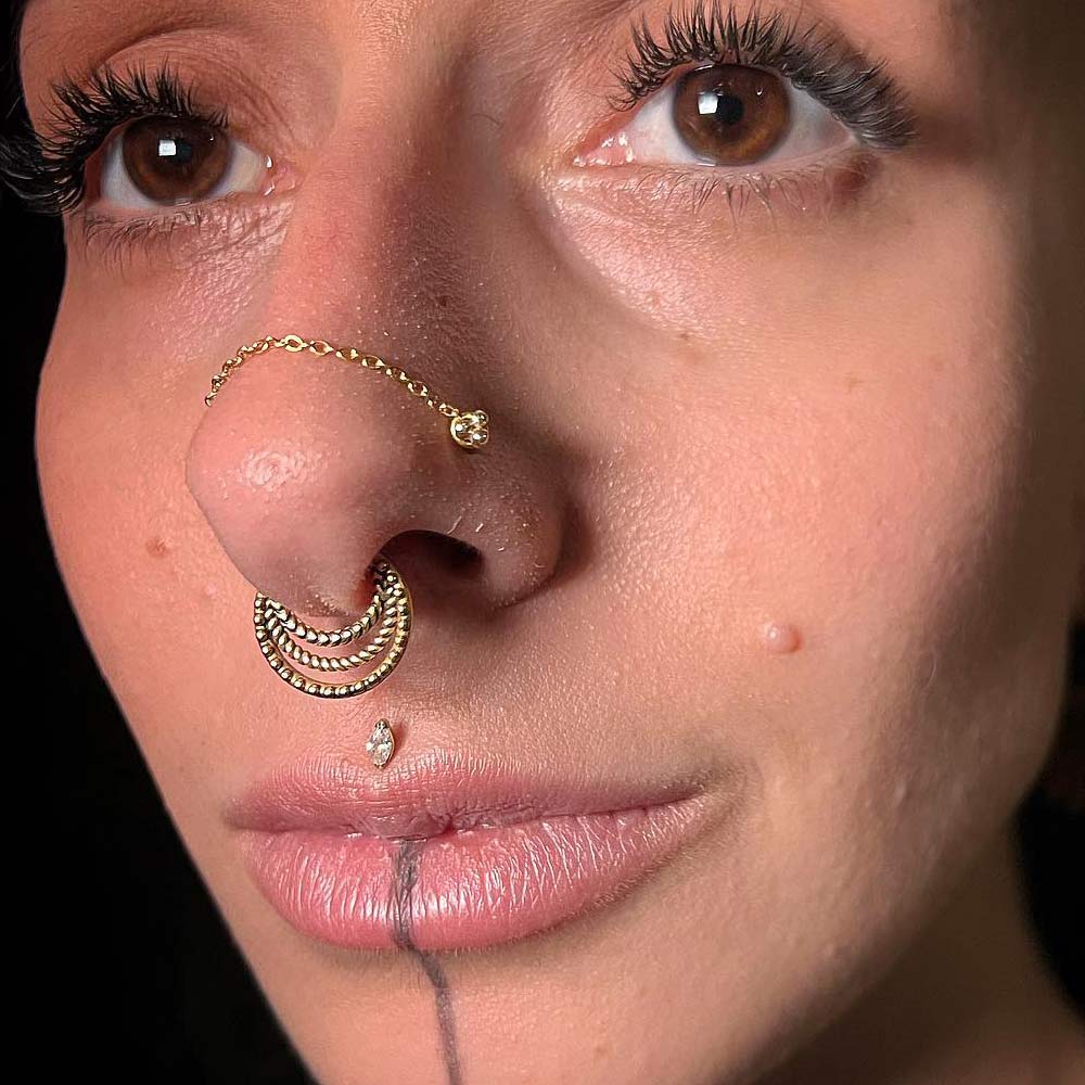 Pain Level of Septum Piercing