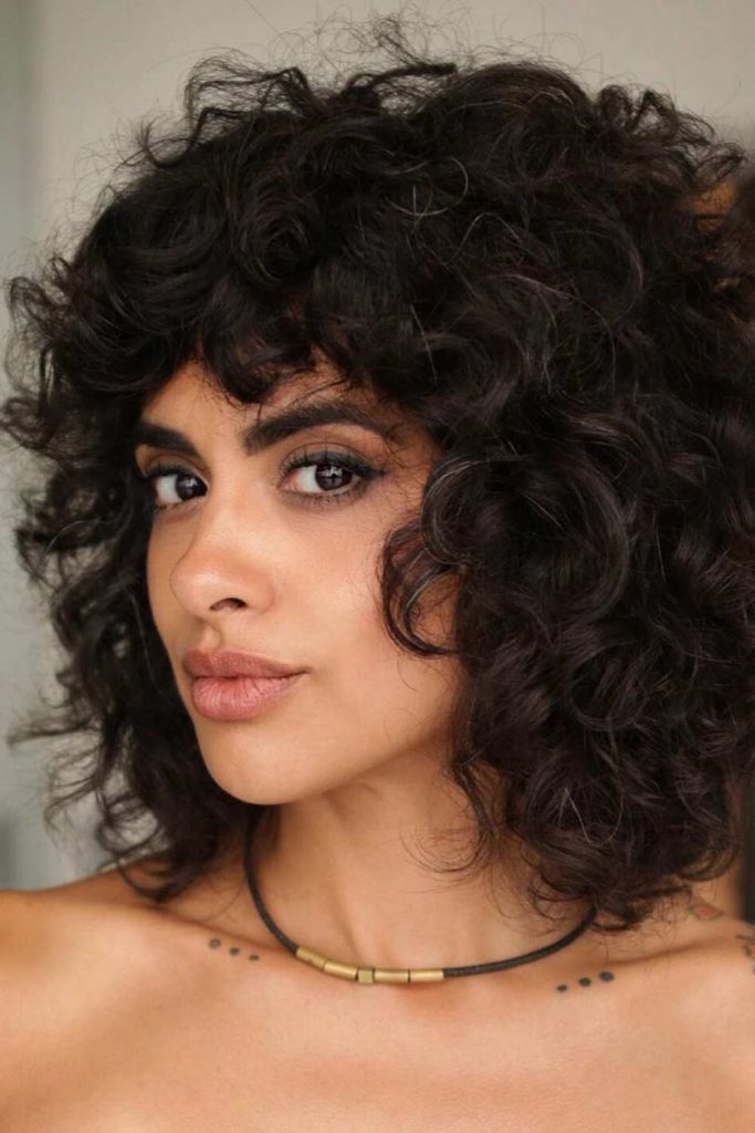 Curly Bob Haircut