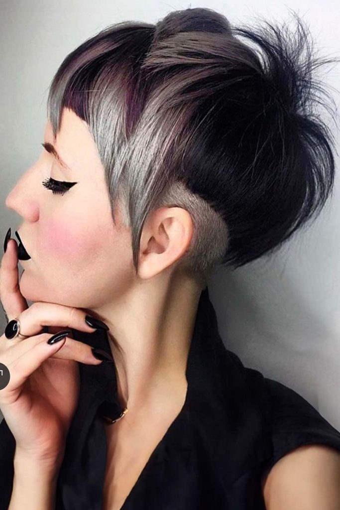 Edgy Pixie Bob With Textured Top