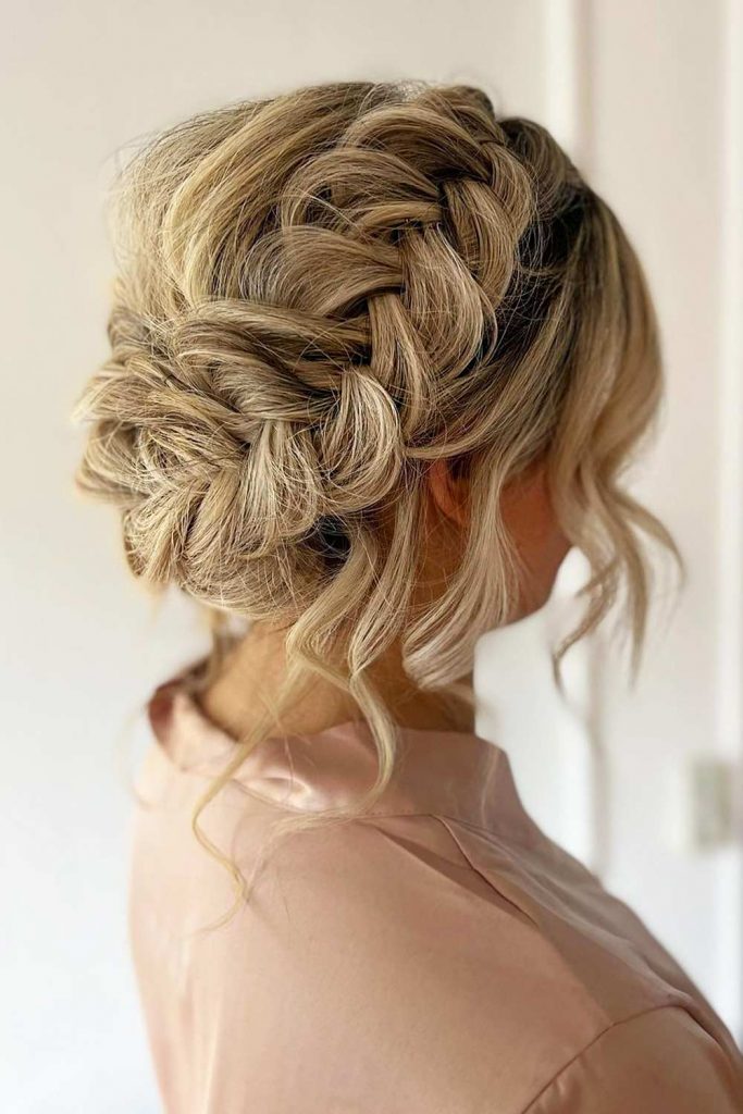 Dutch Braid Updo 