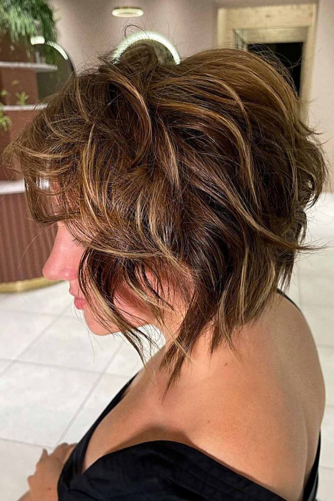 Messy Short To Medium Layers