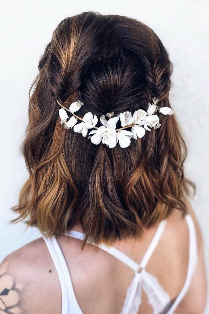Braided Top and Flower Accessorize
