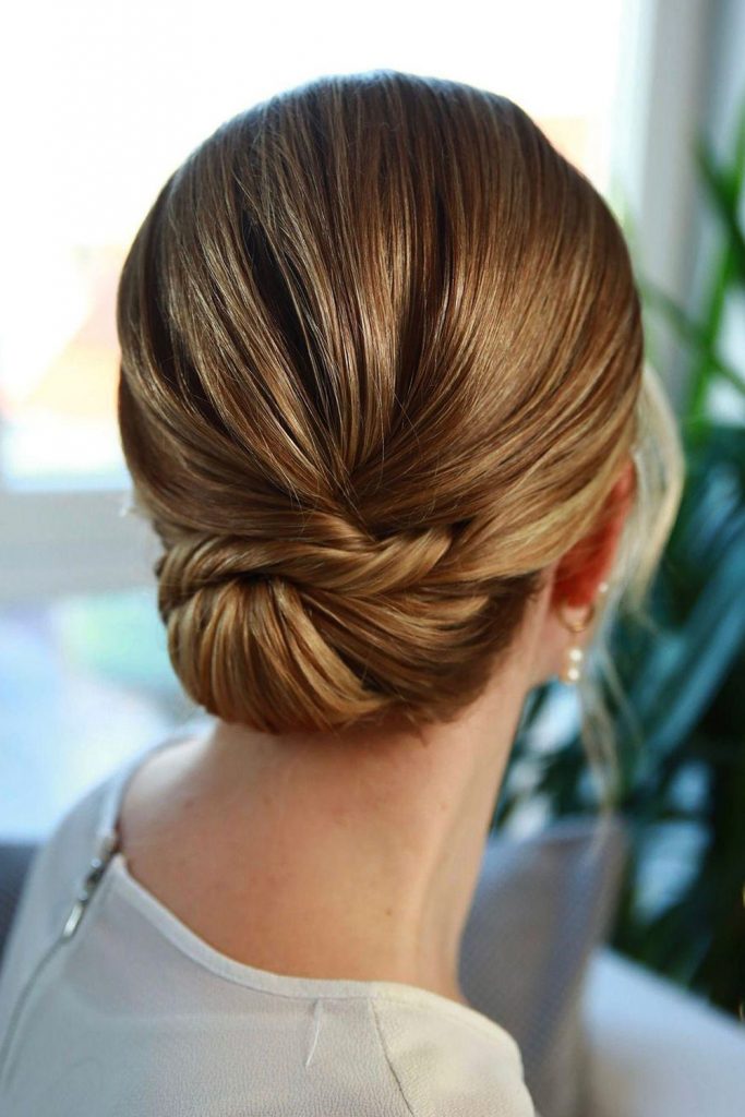 Classic Twisted Low Bun