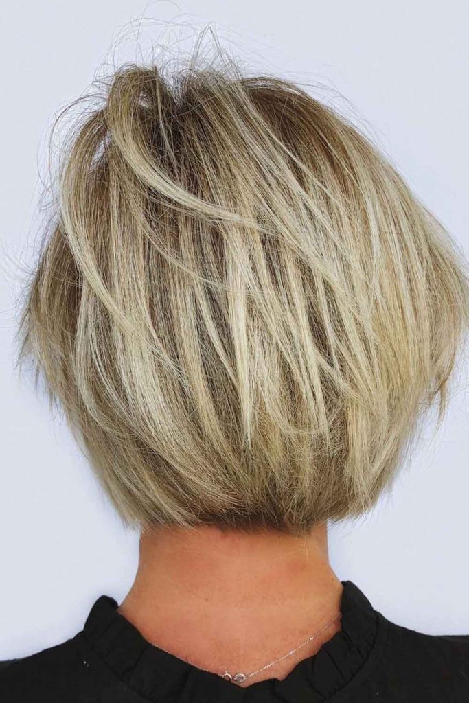 Textured Bob with Balayage