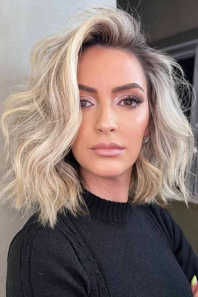  Voluminous Side Bangs 