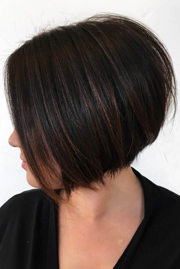 Rounded Bob Haircut #layeredbob #bobhaircut #layeredhair