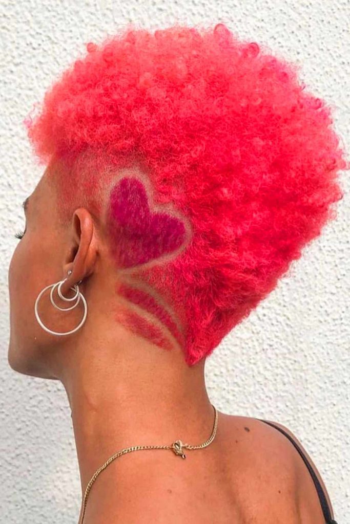 Artistic Fade for Black Women
