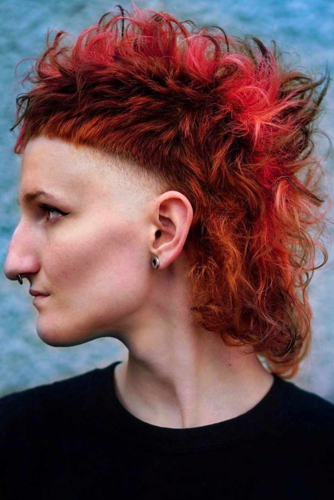 Sharp Messy Taper Fade