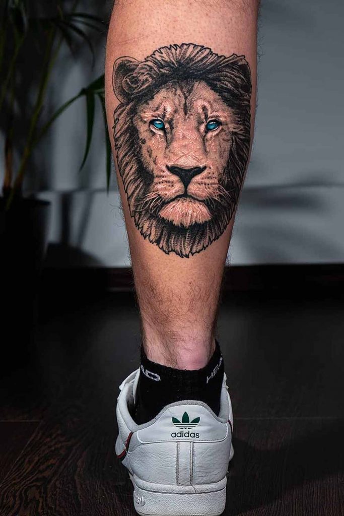 Lion Tattoos For Men