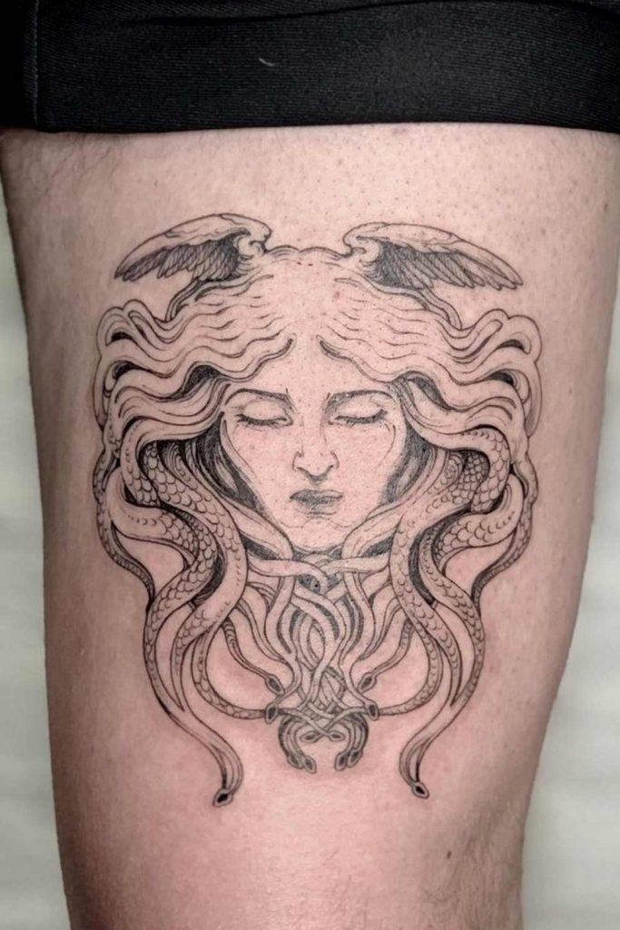 Medusa Gorgon Tattoo