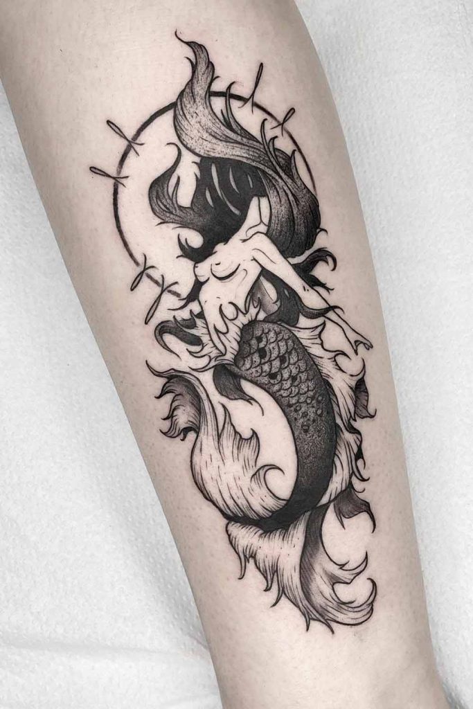 Mermaid Tattoos with Meaning