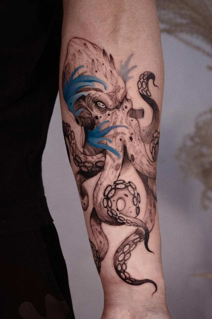 Big Octopus Tattoo