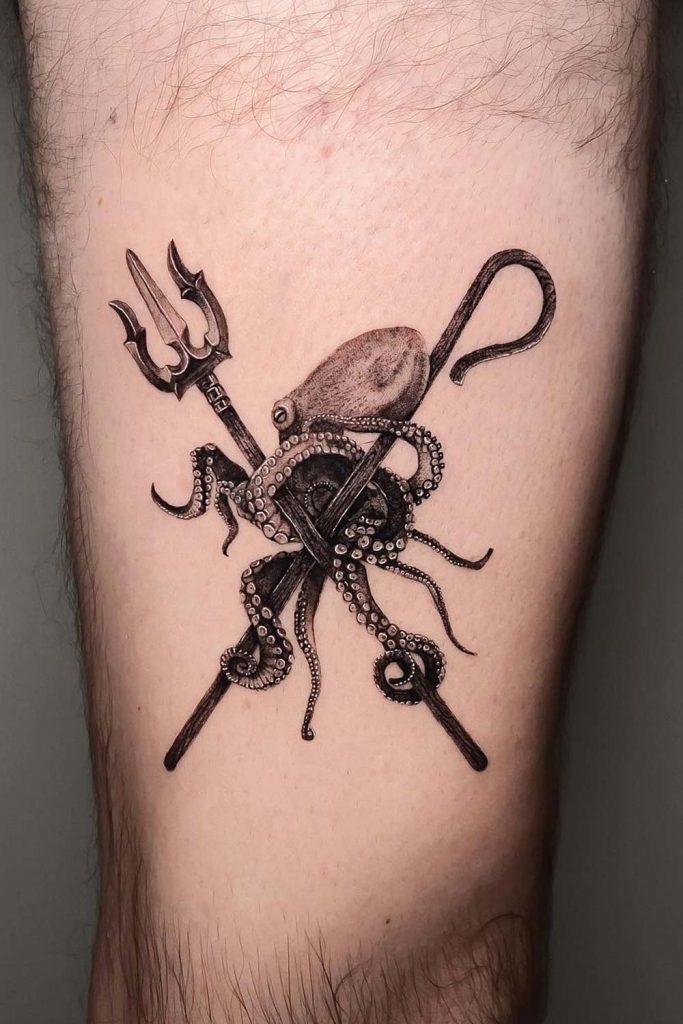 Octopus Tattoo Design for Men