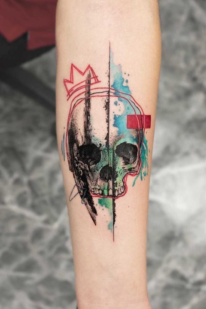 Skull Tattoo Design for Men