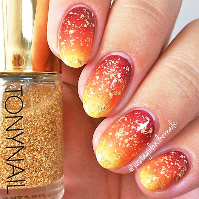 Easy Fall Nail Designs