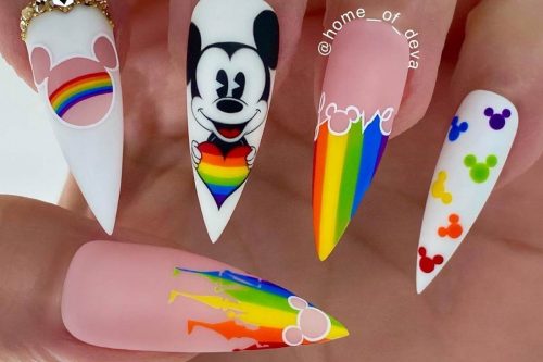 Inspiring Disney Nails to Bring Some Magic into The Routine
