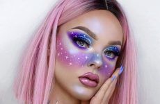 Galaxy Makeup Looks - Creative Makeup Ideas For Extraordinary Girls