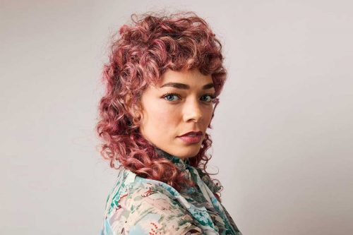 Express your Identity with Modern Wolf Cut Ideas Touched with a Retro Flair