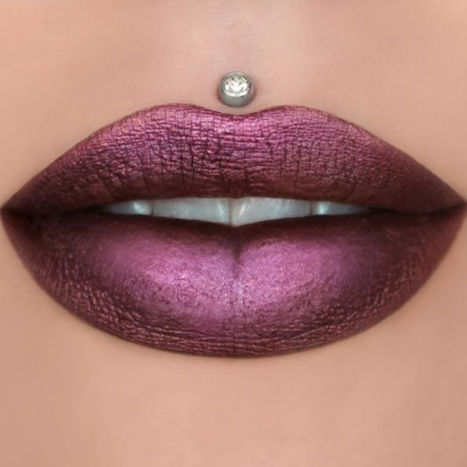 Metallic Purple Lipstick Shades