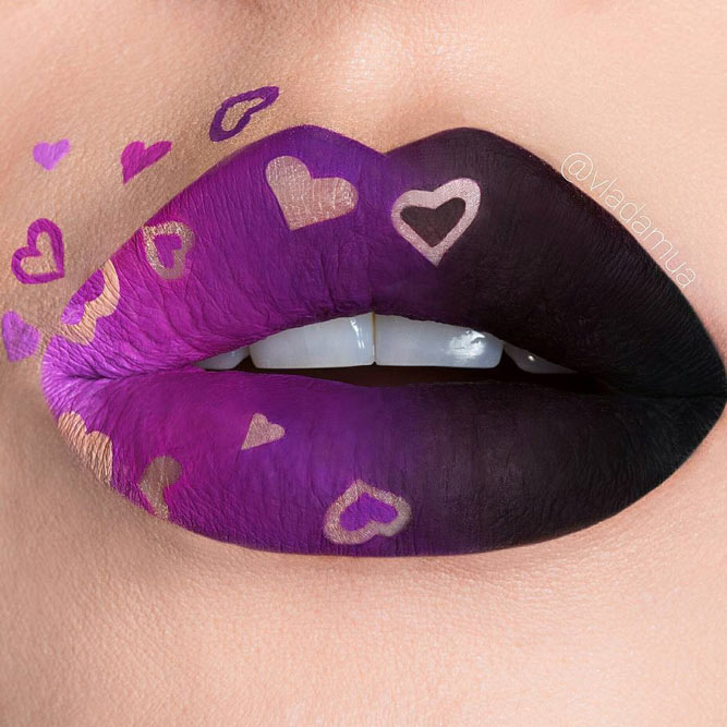 Matte Purple Lipstick Shades