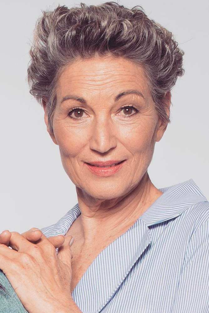 80+Trendy, Short Haircuts For Women Over 50