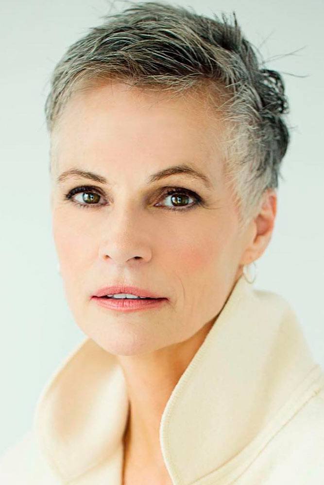 80+Trendy, Short Haircuts For Women Over 50