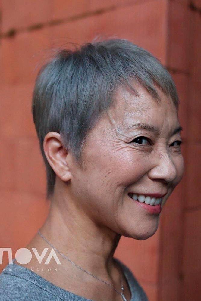 80+Trendy, Short Haircuts For Women Over 50