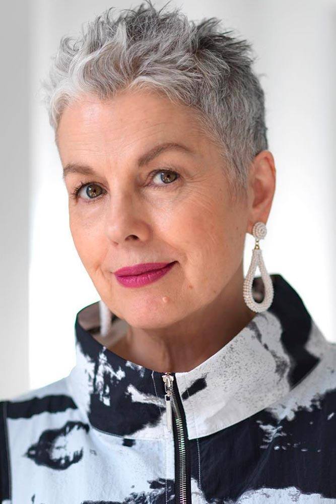 80+Trendy, Short Haircuts For Women Over 50