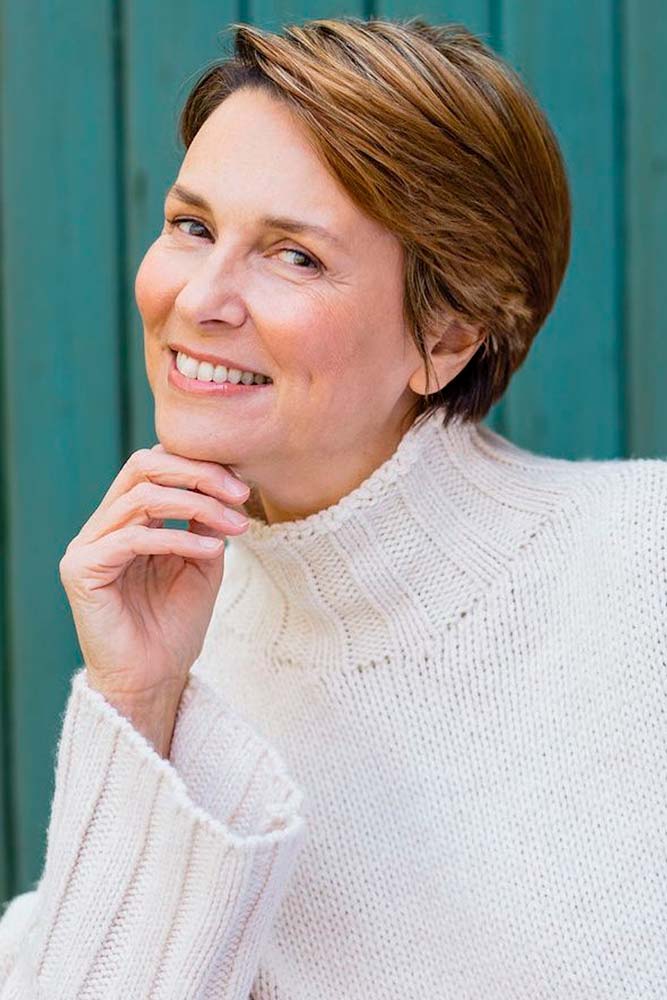 80+Trendy, Short Haircuts For Women Over 50