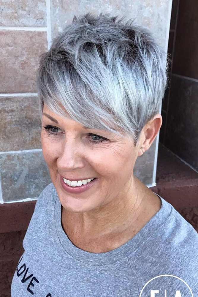 80+Trendy, Short Haircuts For Women Over 50