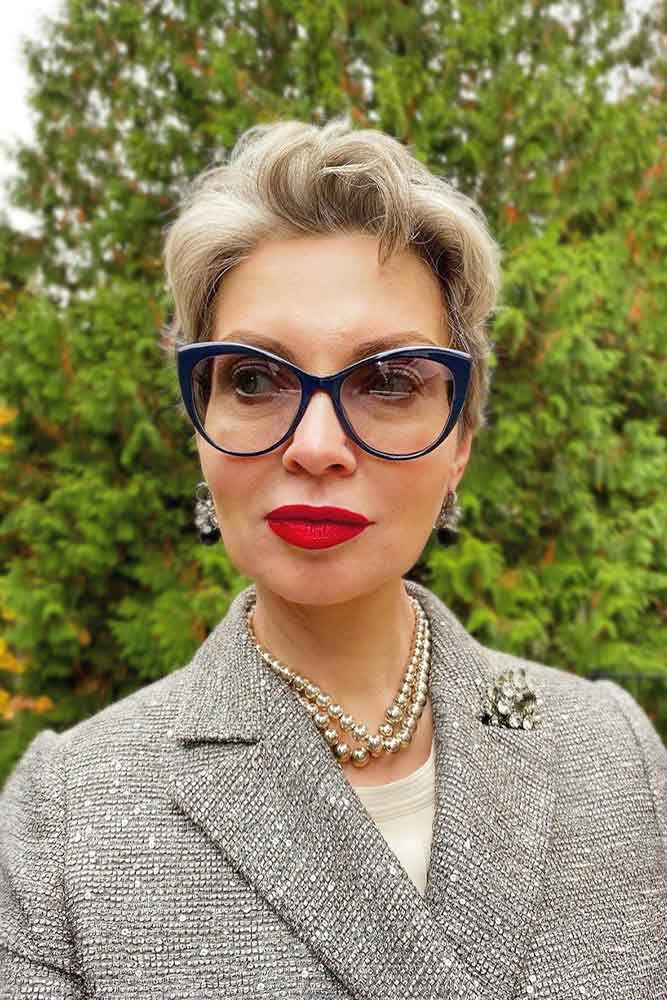 80+Trendy, Short Haircuts For Women Over 50