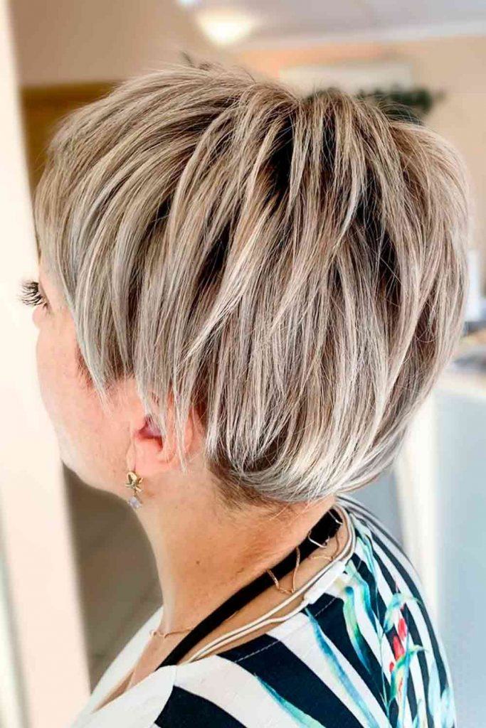 80+Trendy, Short Haircuts For Women Over 50