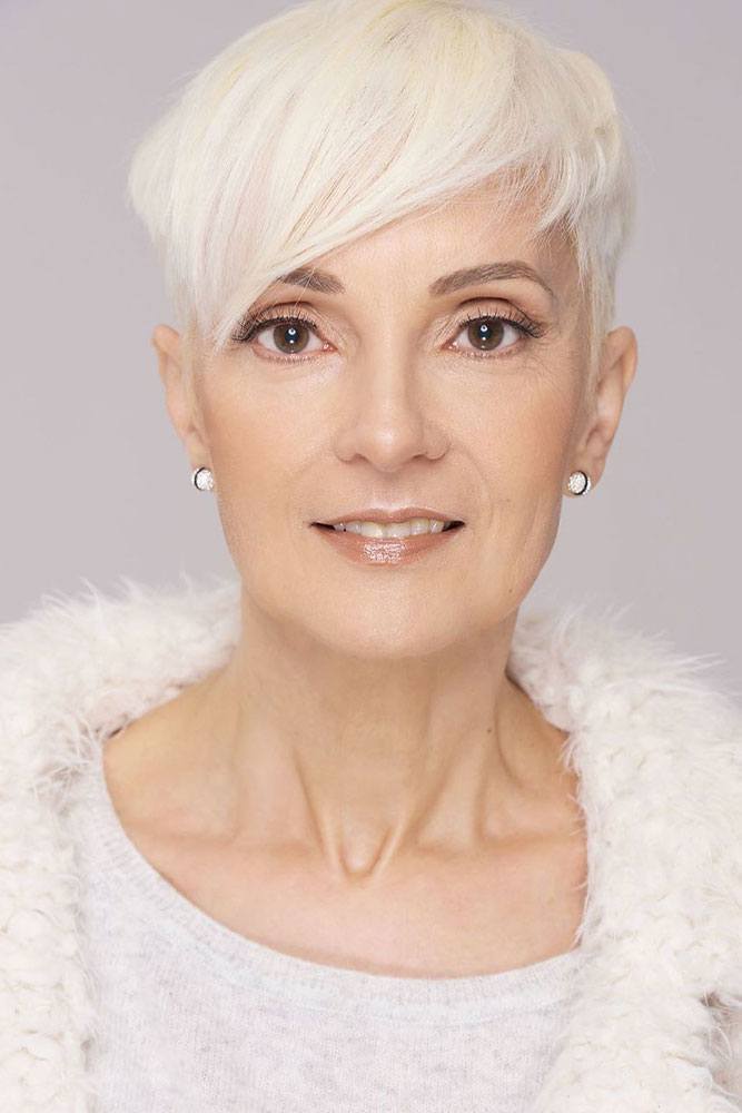 80+Trendy, Short Haircuts For Women Over 50