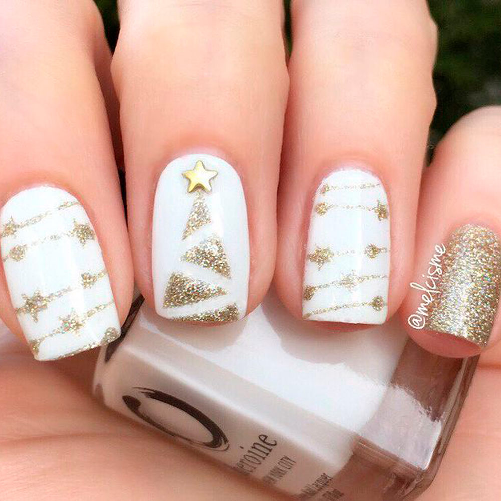 Christmas Tree Nail Designs