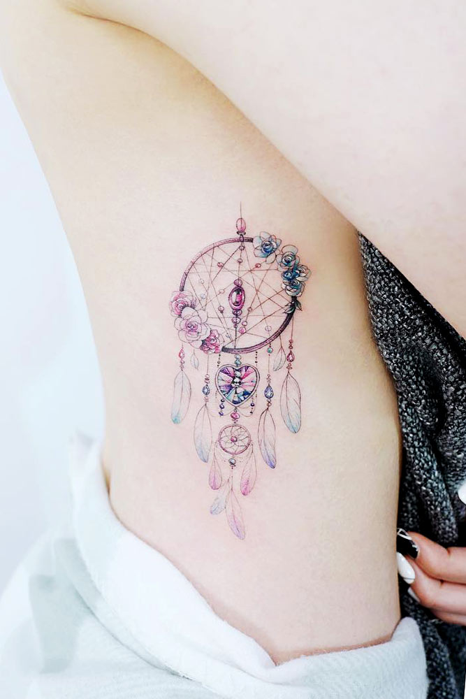 Dream Catcher Tattoo Design #dreamcatchertattoo #dreamcatcher