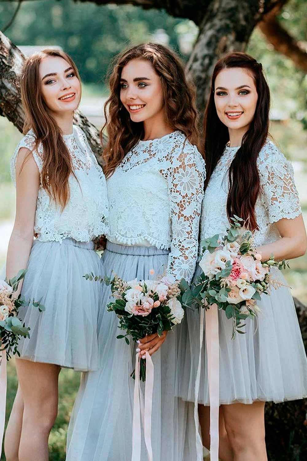 Blue Gray and White