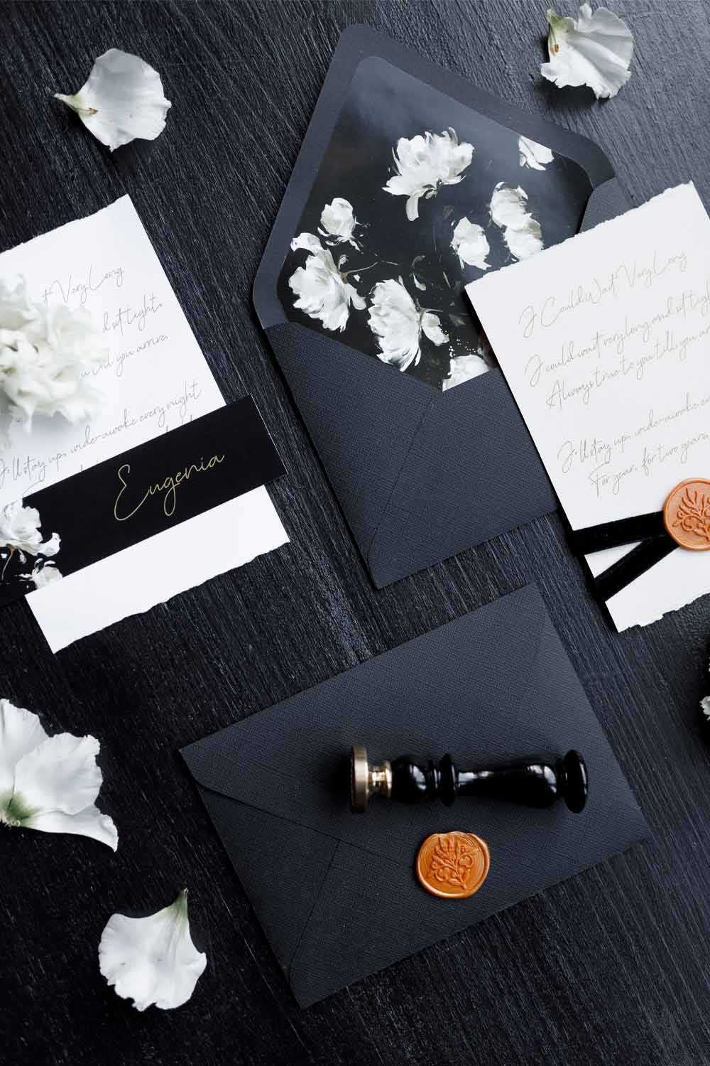 Black Wedding Elegance