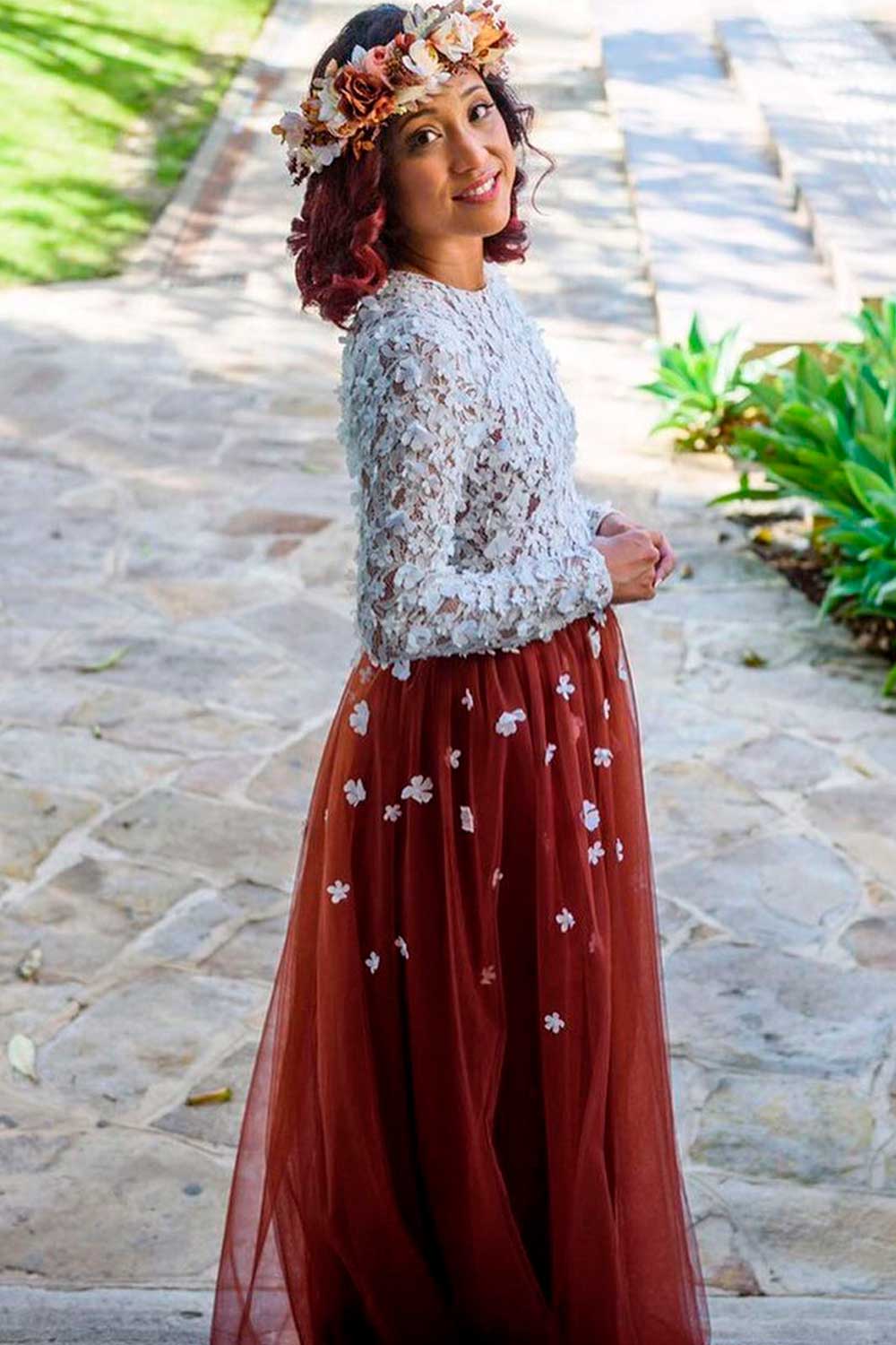 Sunset-Inspired Bridal Color Palette