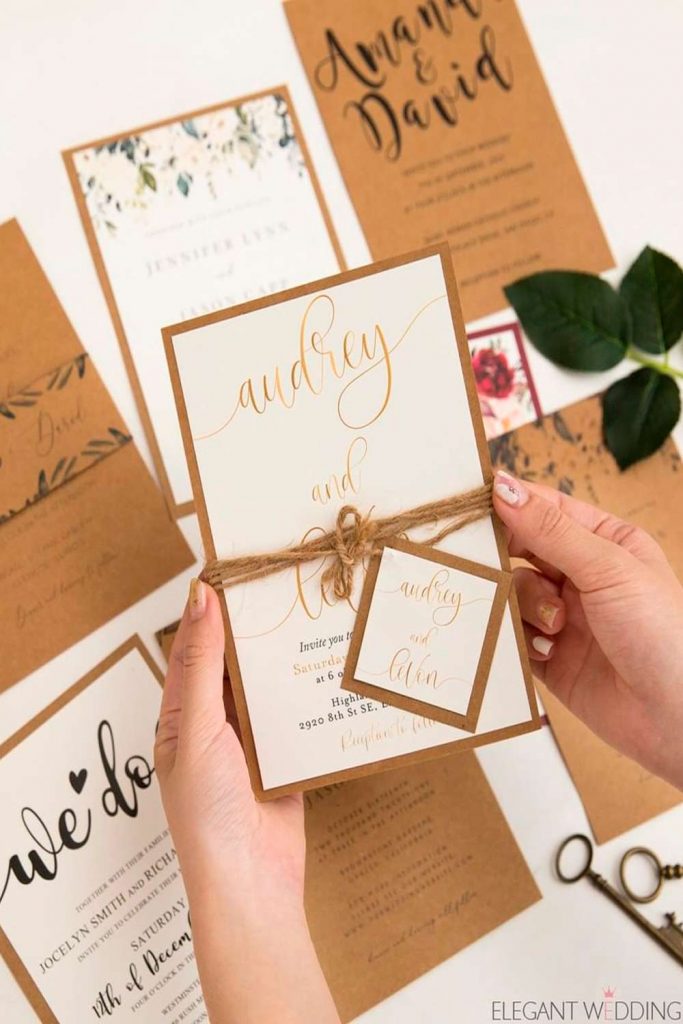 Rustic Wedding Invitation Wording