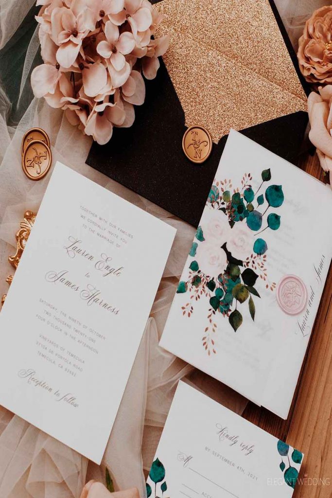 Spring Wedding Invitations