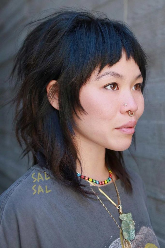 How To Style And Maintain The Wolf Cut For Women