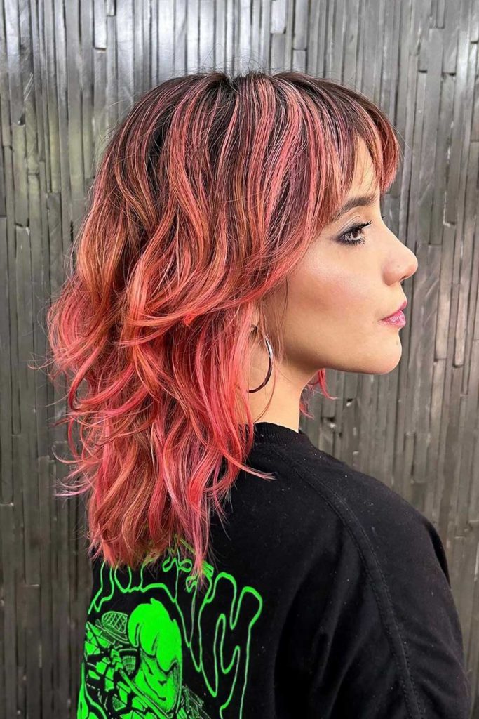 Loose Pink Shag