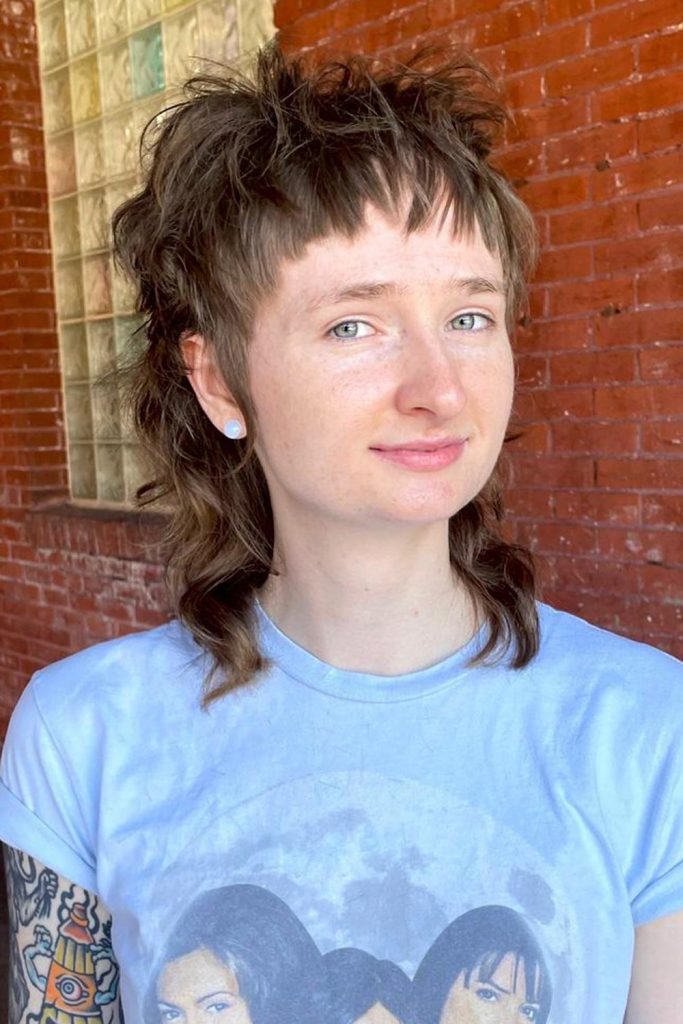 Wolfy Razor Cut & Bangs