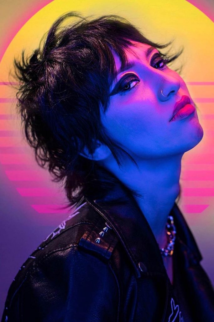 Thin Midi Wolf Cut with Korean Vibes #wolfcuthairstyles #wolfcuthair #wolfcut