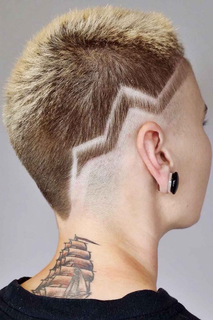 Short Clipper Cut + Ombre